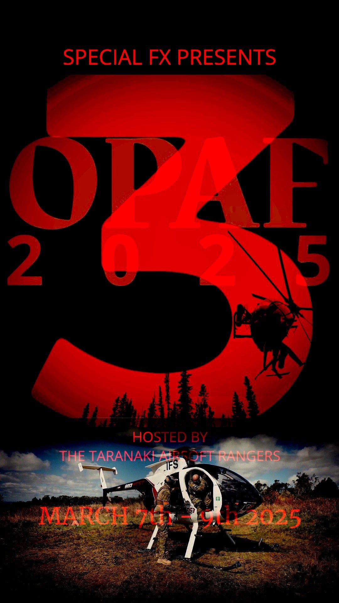 OPAF 3 Entry Ticket + Airborne Insertion
