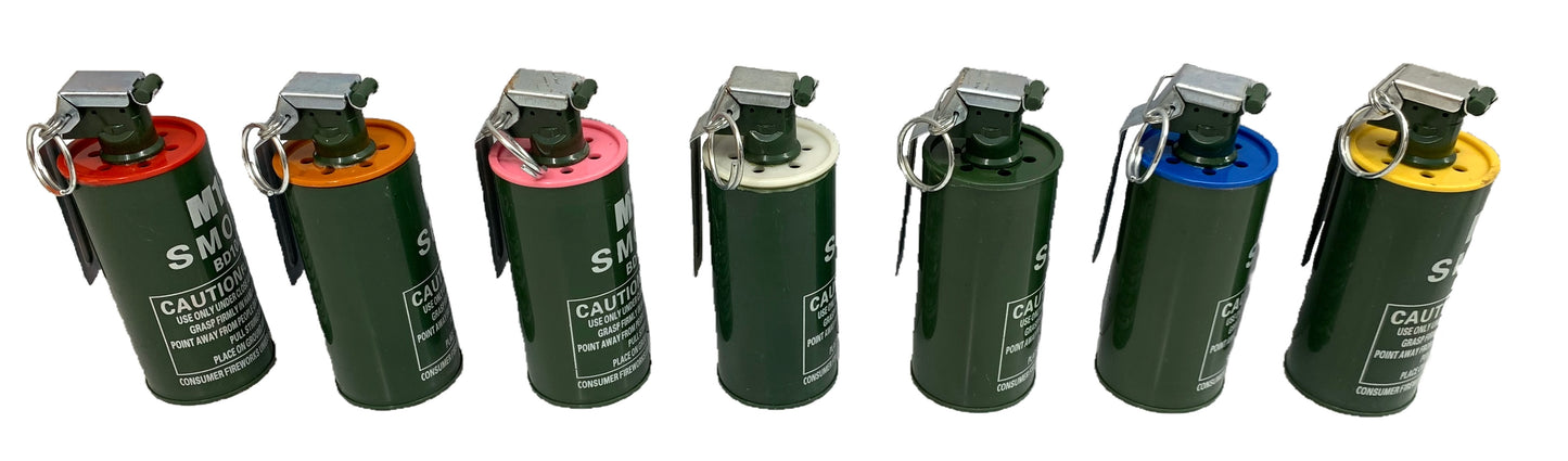 Coloured Smoke - Multi Colour 3 Pack