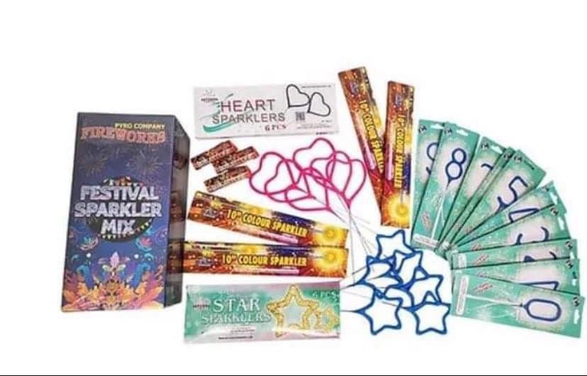 Festival Sparkler pack
