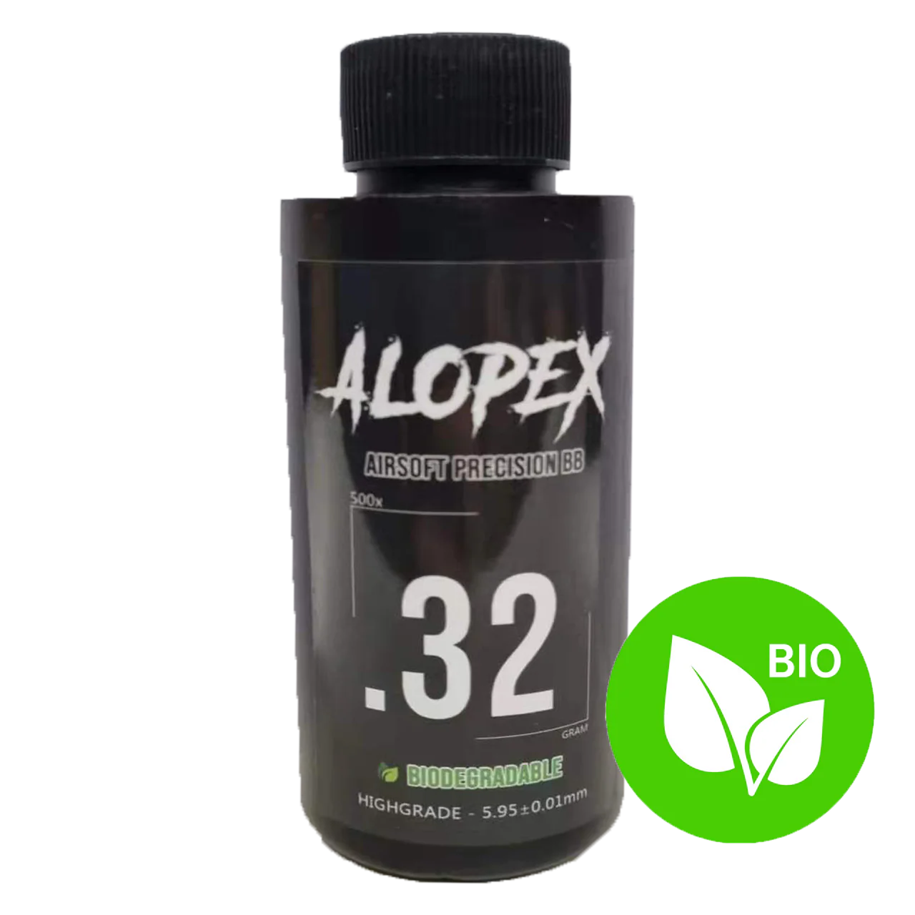 ALOPEX - AIRSOFT 6MM BIODEGRADABLE BB 0.43G - 500PCS