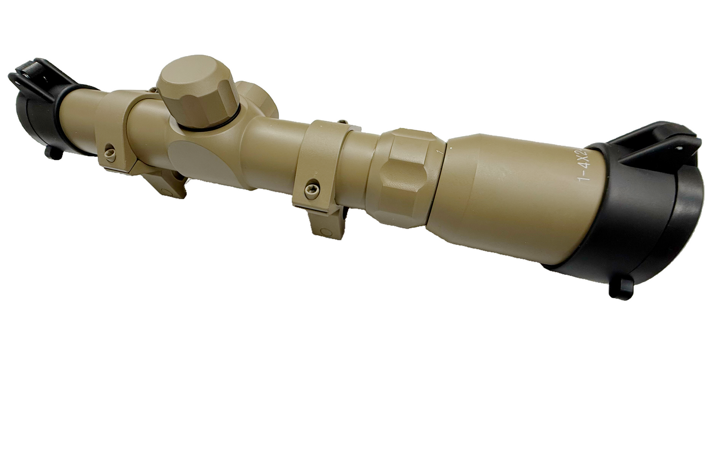 AIM-O Tactical Scope 1-4x24 Black / Dark Earth