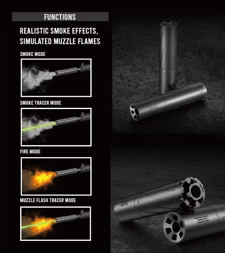 Martina Smokey Wolf Pro Suppressor