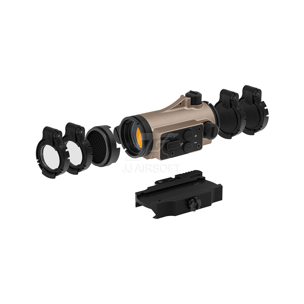 ZV-1 Red Dot Sight with Low Mount And Riser