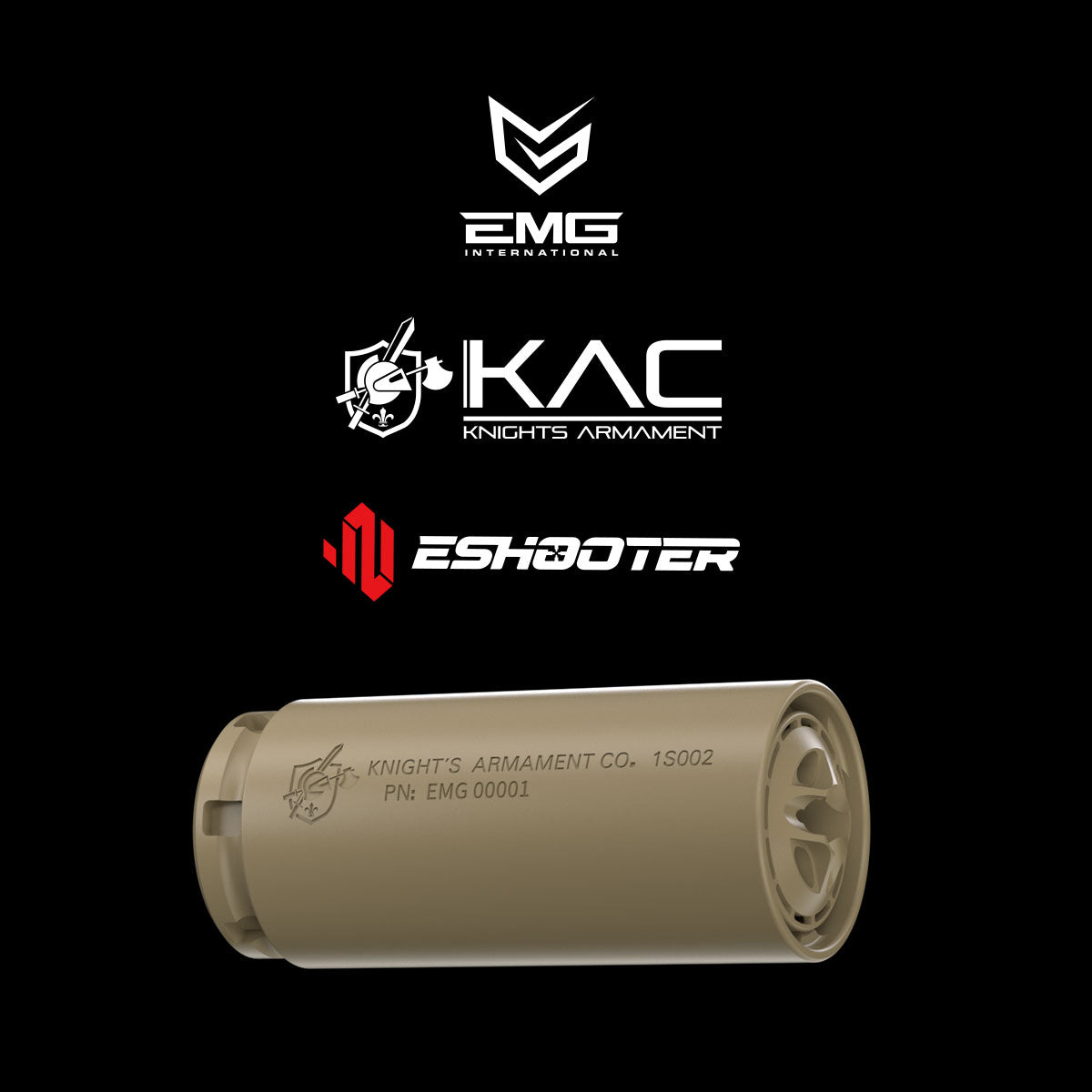 KAC QDC Suppressor with Flash Hider & Flare Mono Tracer Unit