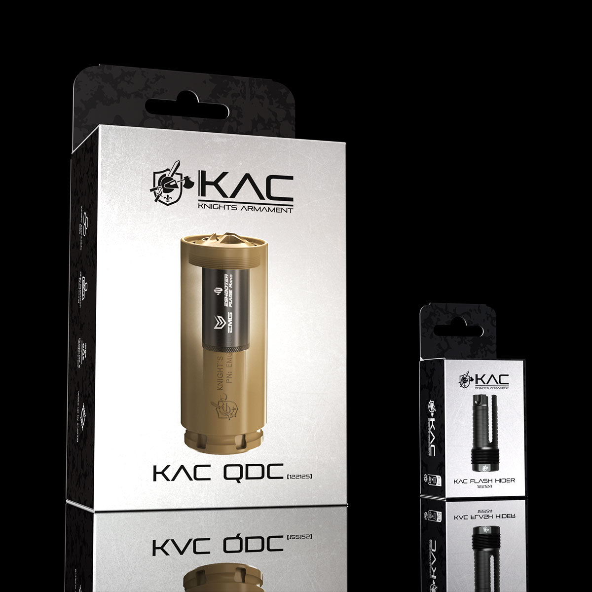 KAC QDC Suppressor with Flash Hider & Flare Mono Tracer Unit