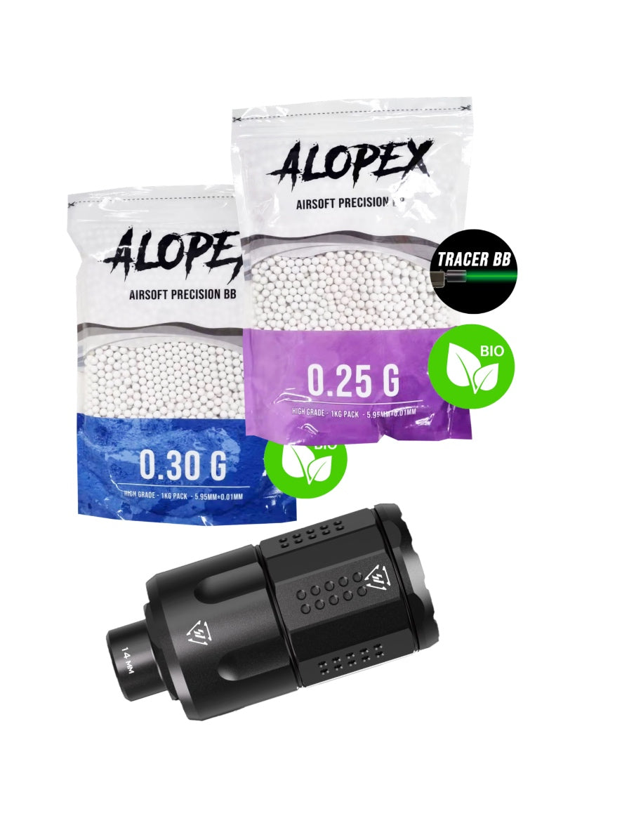 EMG x Strike Industries Linear Compensator Built-In Flare Mono Tracer Unit