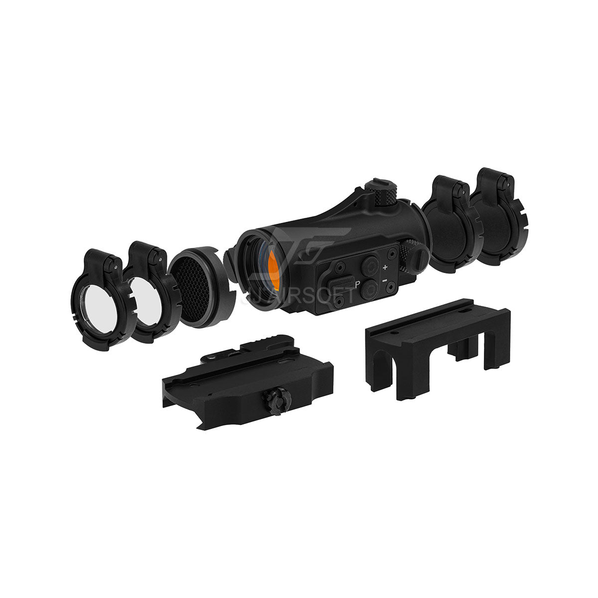 ZV-1 Red Dot Sight with Low Mount And Riser