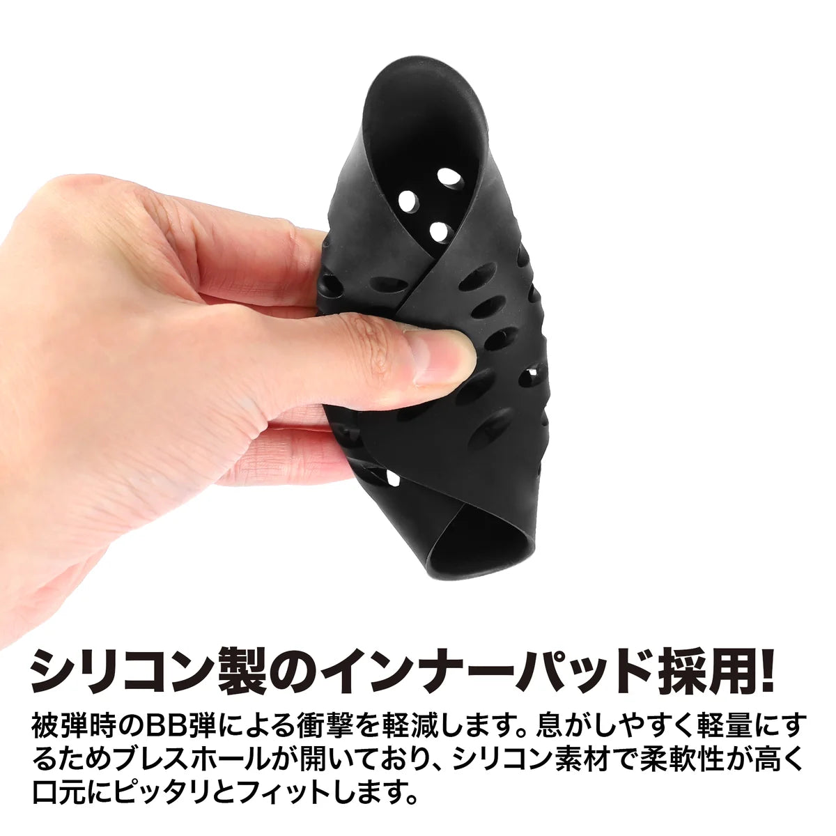 LAYLAX Easy Breath Adjustable Face Gaurd