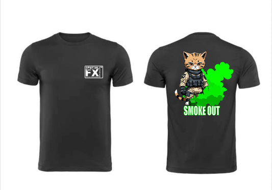 Tactical Cat - Smoke Out T-Shirt
