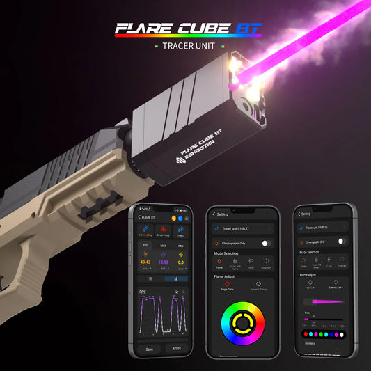 Eshooter Flare Cube BT Tracer Unit
