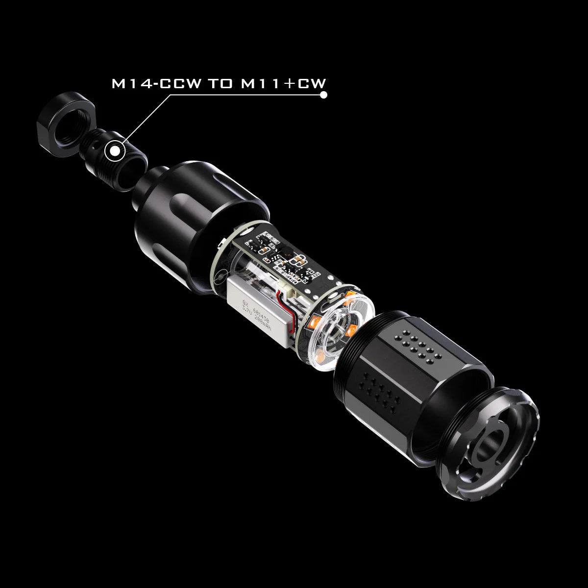 EMG x Strike Industries Linear Compensator Built-In Flare Mono Tracer Unit