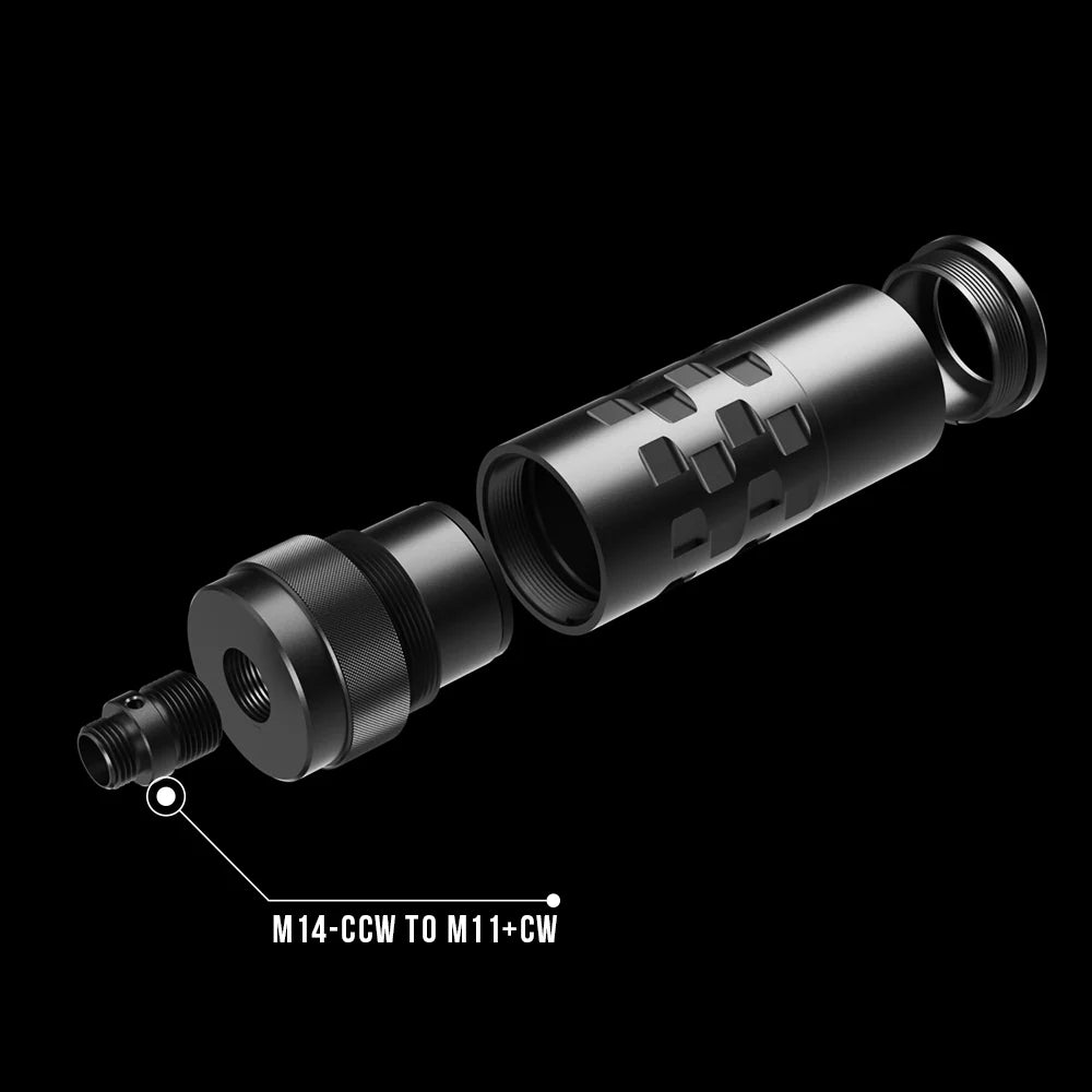 Eshooter Flare Tracer Aluminium Supressor Case