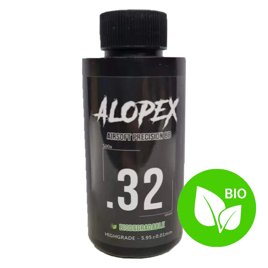 ALOPEX - AIRSOFT 6MM BIODEGRADABLE BB 0.43G - 500PCS