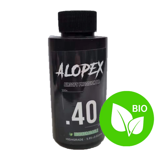 ALOPEX - AIRSOFT 6MM BIODEGRADABLE BB 0.40G - 500PCS