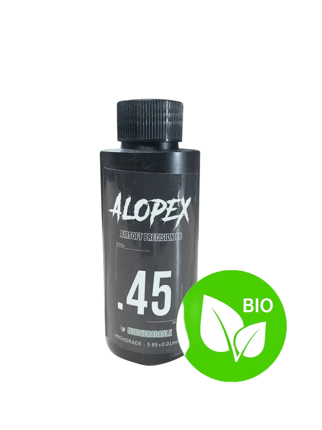 ALOPEX - AIRSOFT 6MM BIODEGRADABLE BB 0.45G - 500PCS
