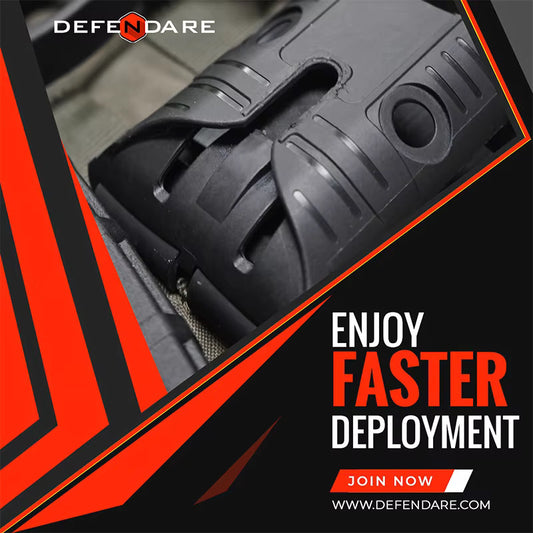 AR Buffer Tube Plate Holster