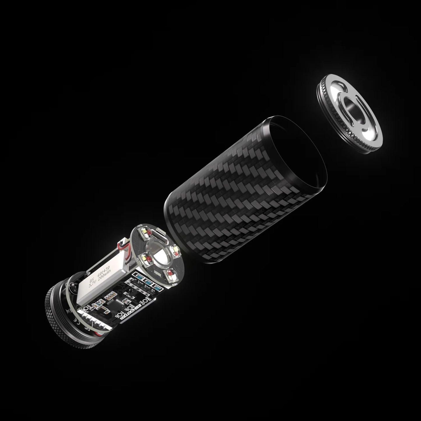 E-Shooter Flare Tracer Carbon Fiber Case