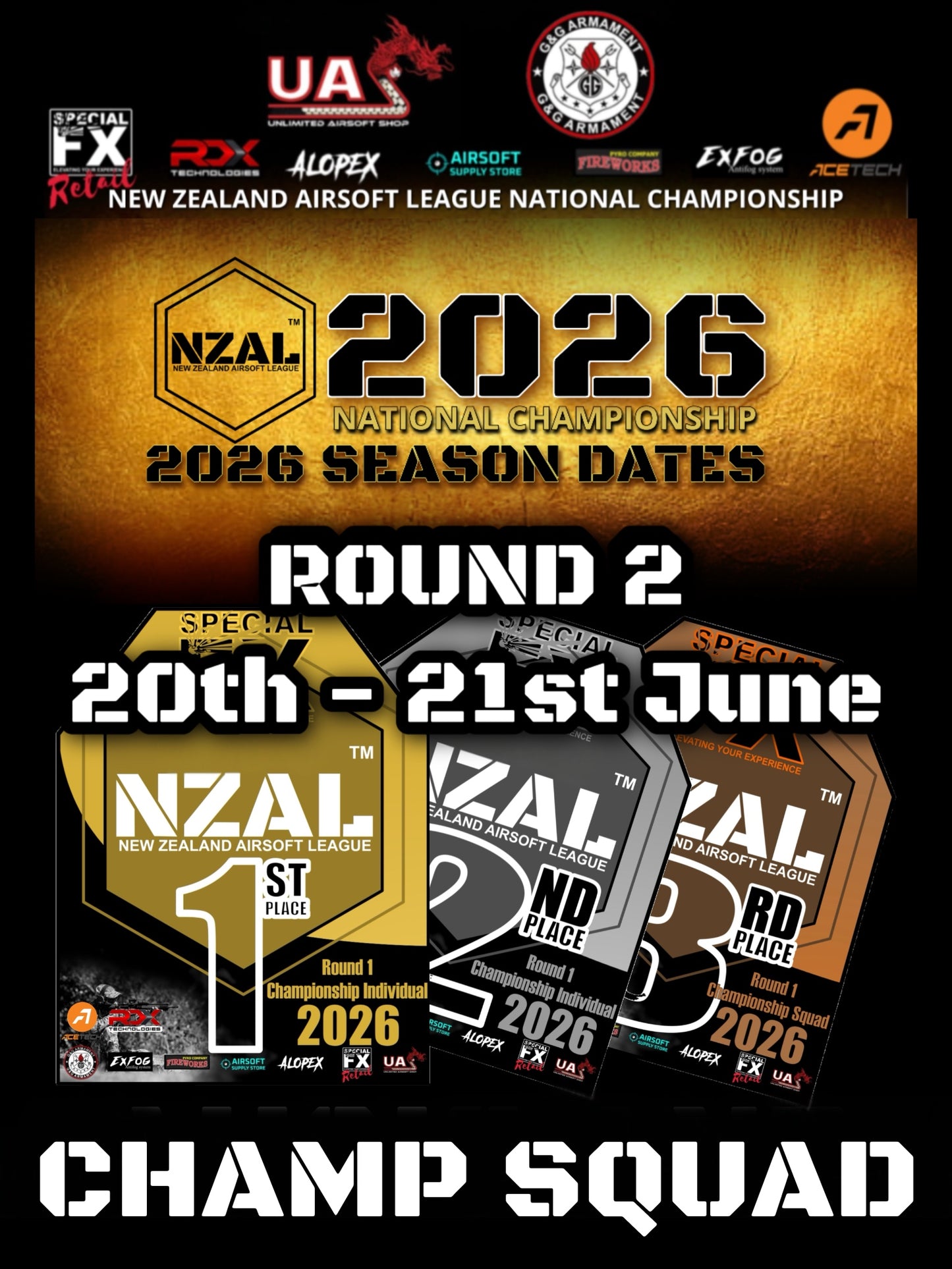 New Zealand Airsoft League - Round 2 Auckland