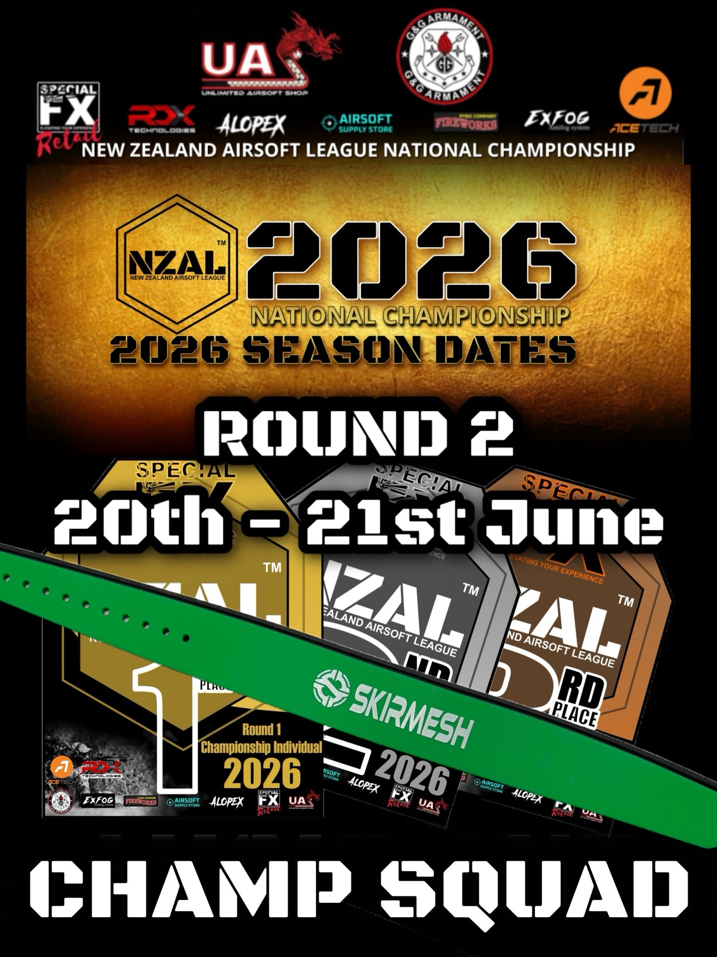 New Zealand Airsoft League - Round 2 Auckland