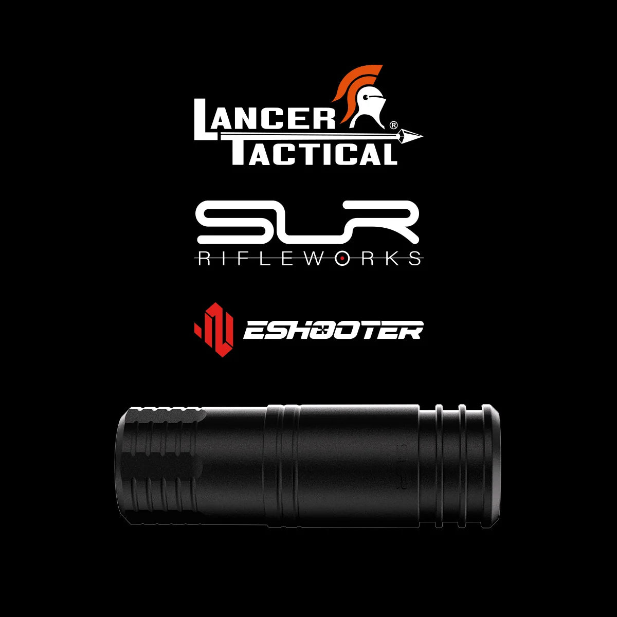 LICENSED LANCER TACTICAL x SLR N.O.T.A.S. Faux Suppressor Built-in Flare Smoky BT Tracer